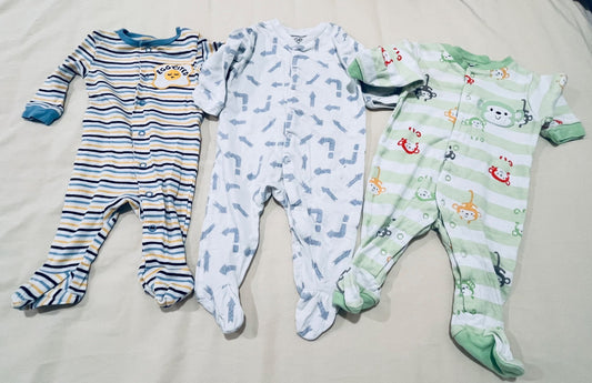 Joe Fresh 2-pack onesies 0-3 mos with free Pekkle onesie, Kids 3 Month (0-3M)
