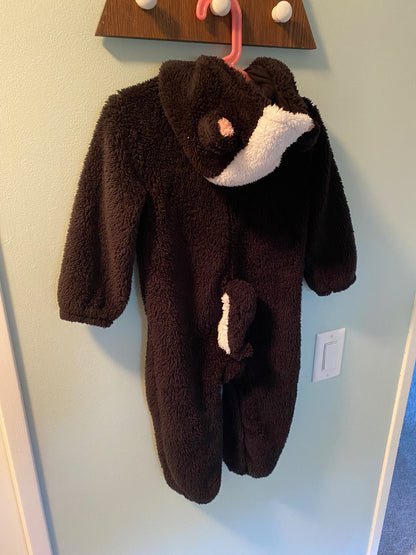 Skunk Costume, 2T, Kids 2T