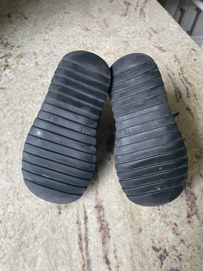 Leather boots, 7T, Shoes 7 (Walkers:12-24 mth)