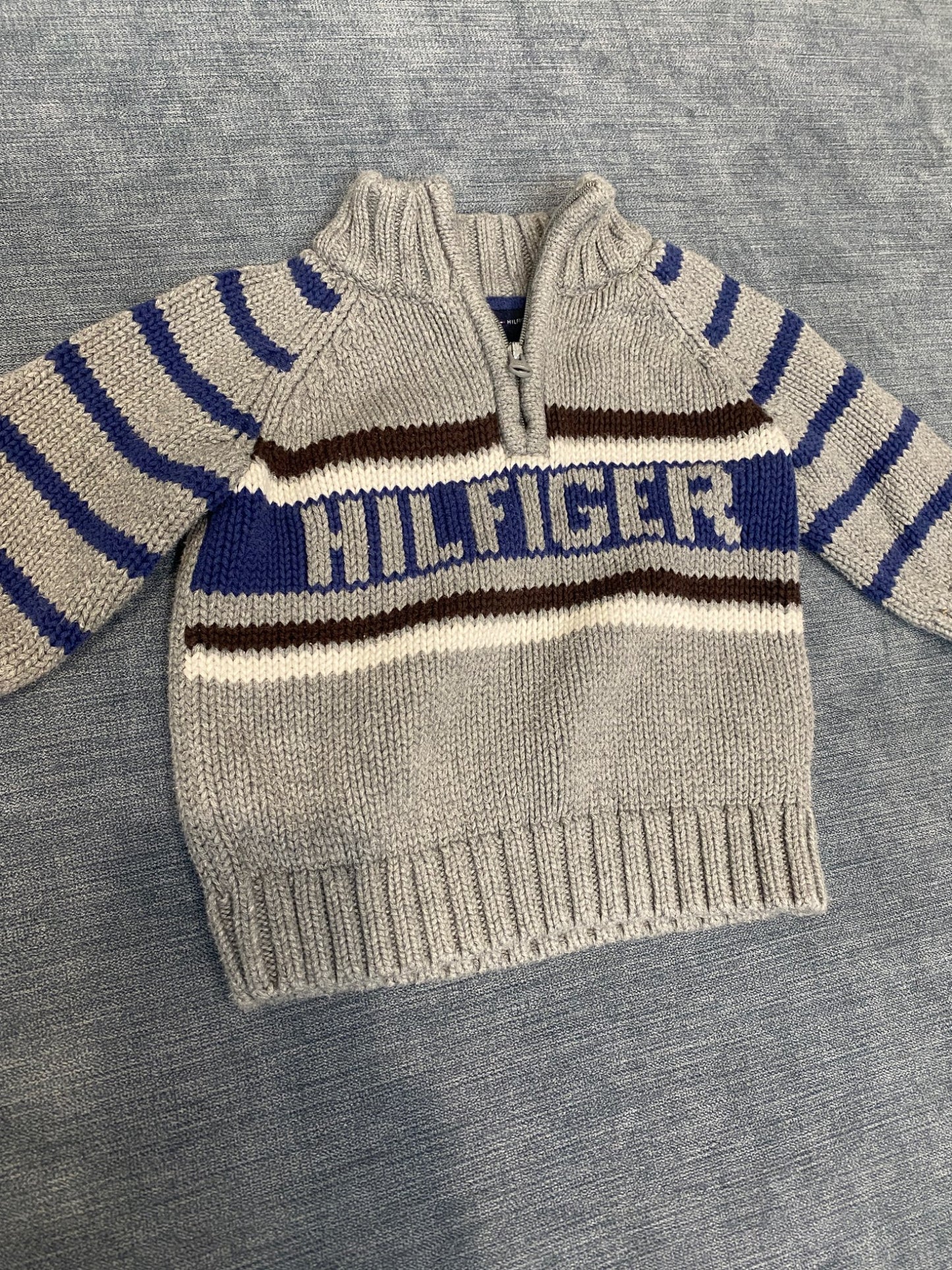 Hilfiger Sweater, 9 months , Kids 9 Month (6-9M)