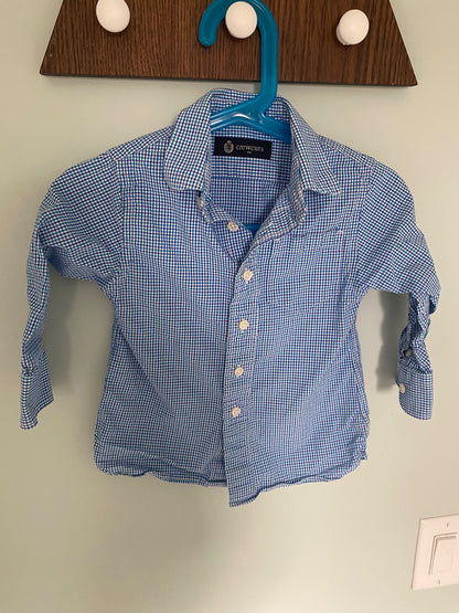 J Crew Dress Shirt, 2T, Kids 2T