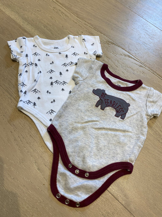 Cotton Onsies , Kids 3 Month (0-3M)