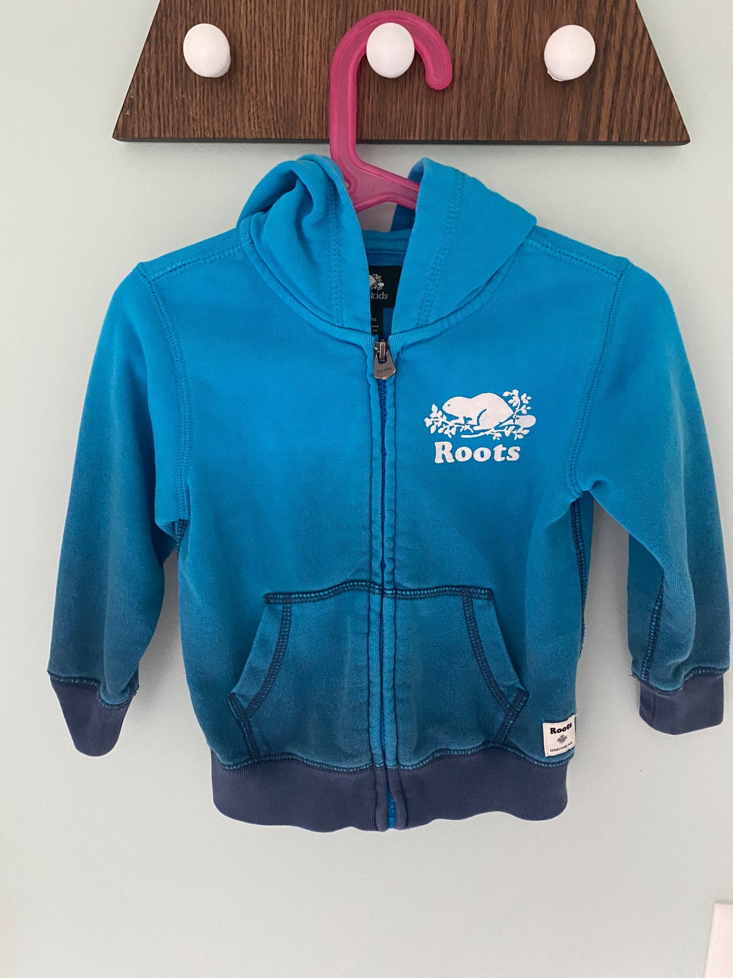 Roots Zipper Sweater , Kids 2T