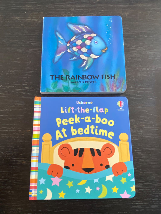 Rainbow Fish and Peekaboo Bedtime