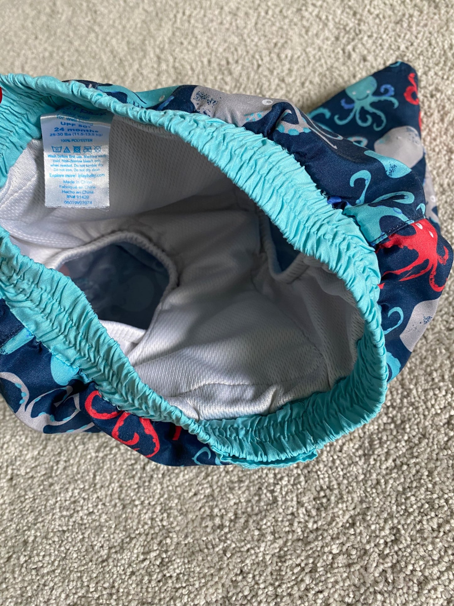 Swim Trunks, Octopus , Kids 24 Month (18-24M)