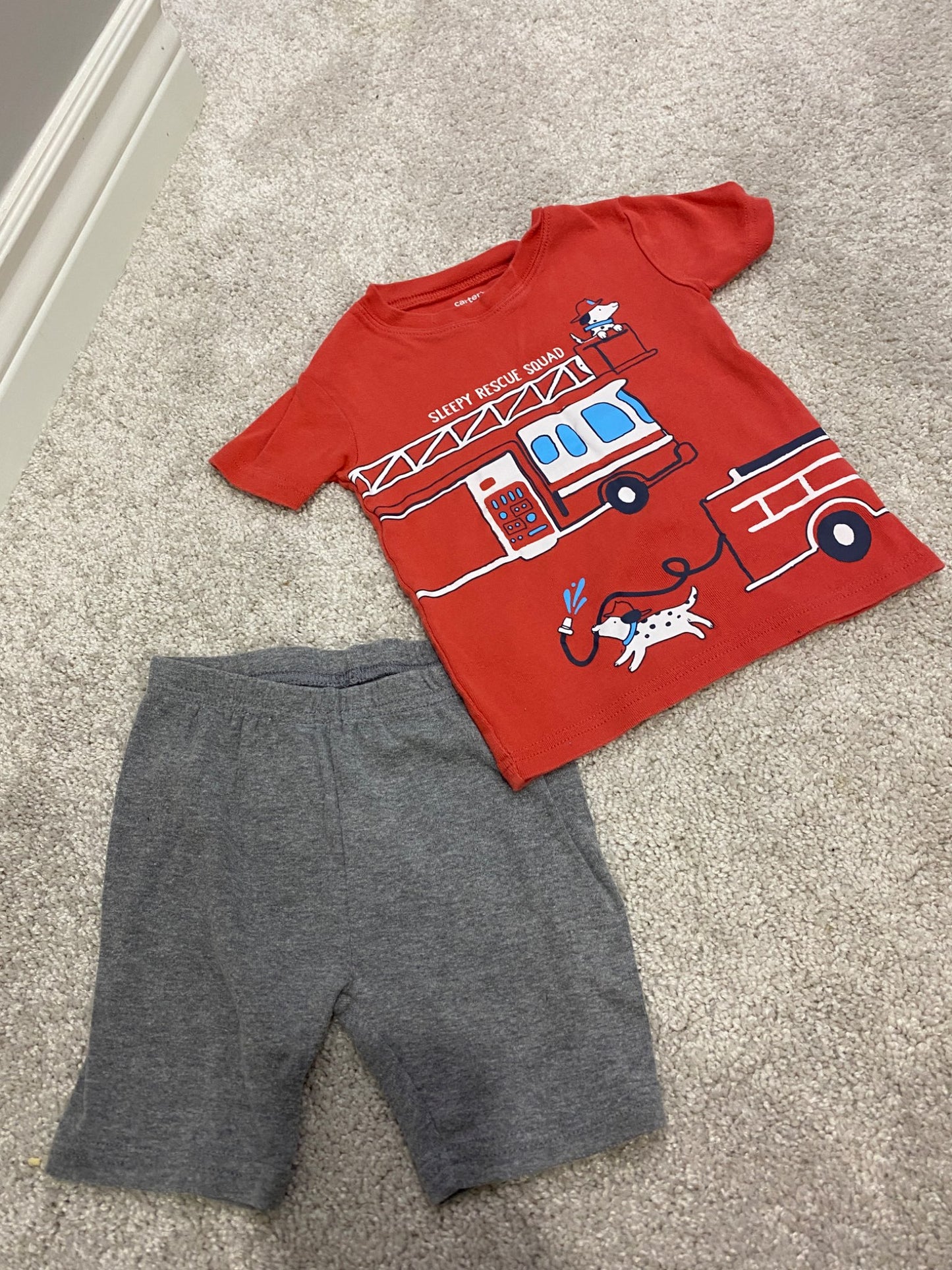 Fire truck Pajamas 3T, Kids 3T