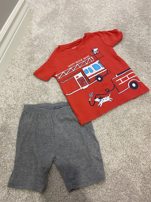Fire truck Pajamas 3T, Kids 3T