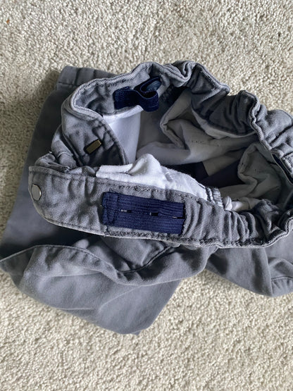 Adjustable Waist Gray Pants , Kids 2T