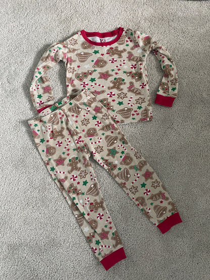 Gingerbread Holiday Pajamas 3T, Kids 3T