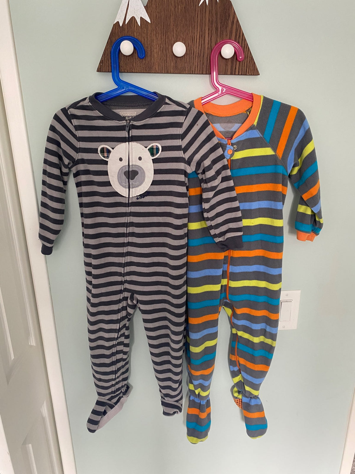 3T Fleece Onsies , Kids 3T