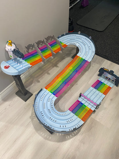 Hot Wheels Mario Cart Rainbow Road MSRP:$180