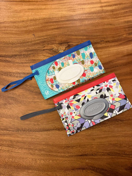 Huggies reusable to go wipes pouches