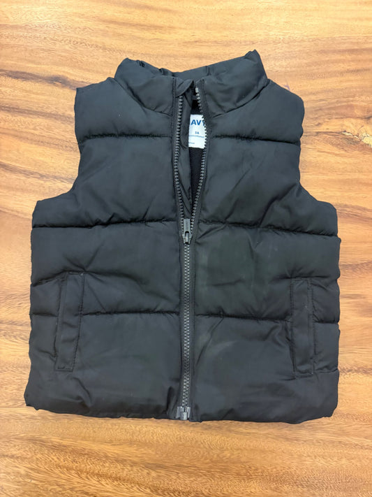 Old Navy Black Puffer Vest - 3T, Kids 3T