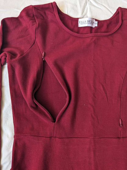 Ella Bella maternity & nursing dress, Maternity S (4-6)