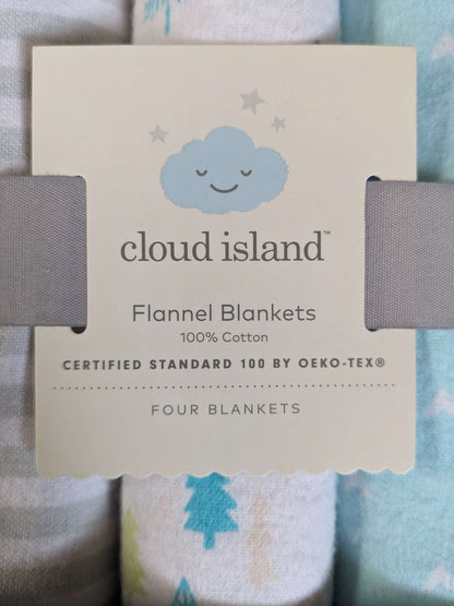 3 Cotton Flannel Blankets