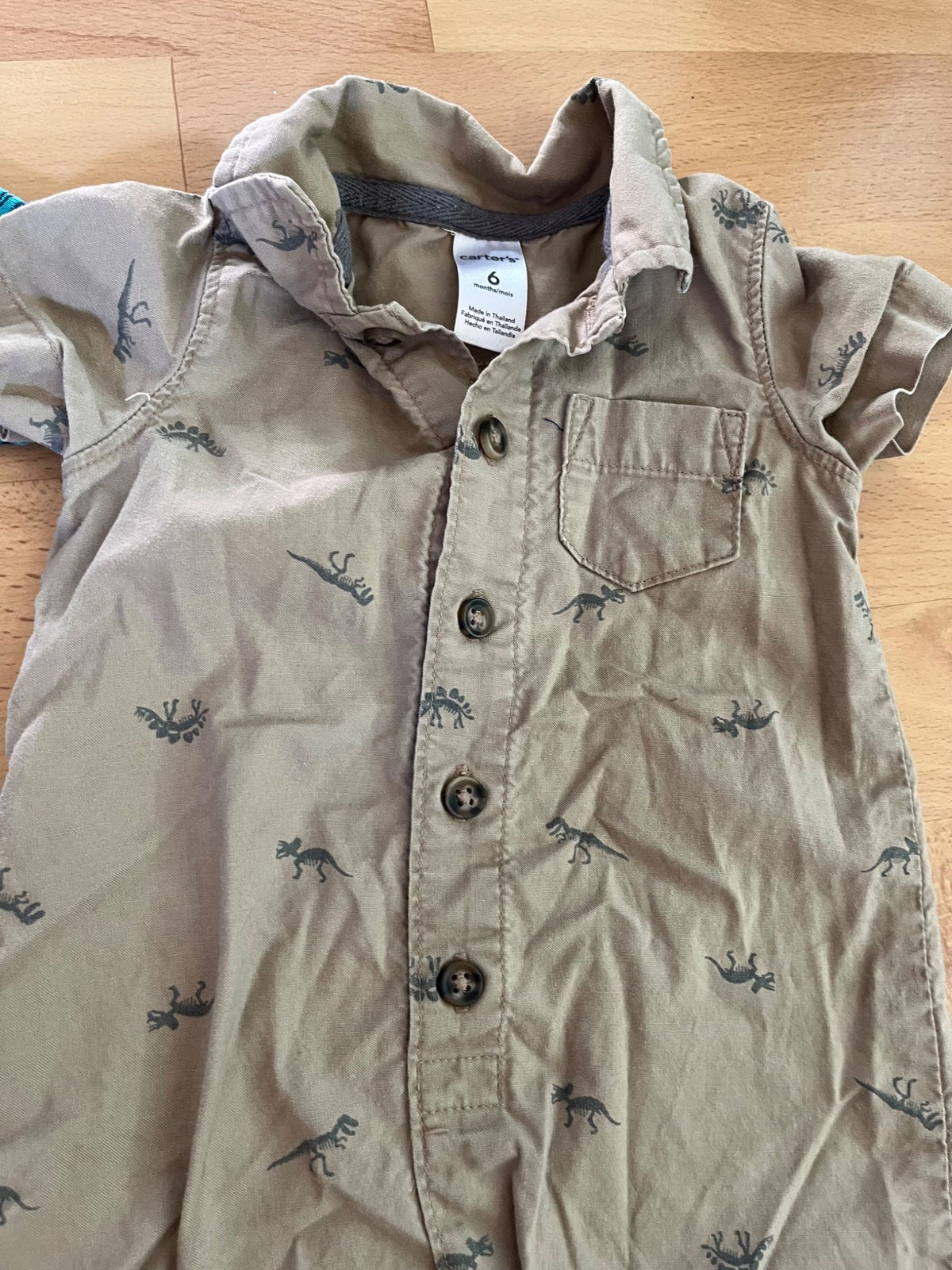 Carter's Baby Boy Dinosaur Clothing Lot Size 6 Months, Kids 6 Month (3-6M)