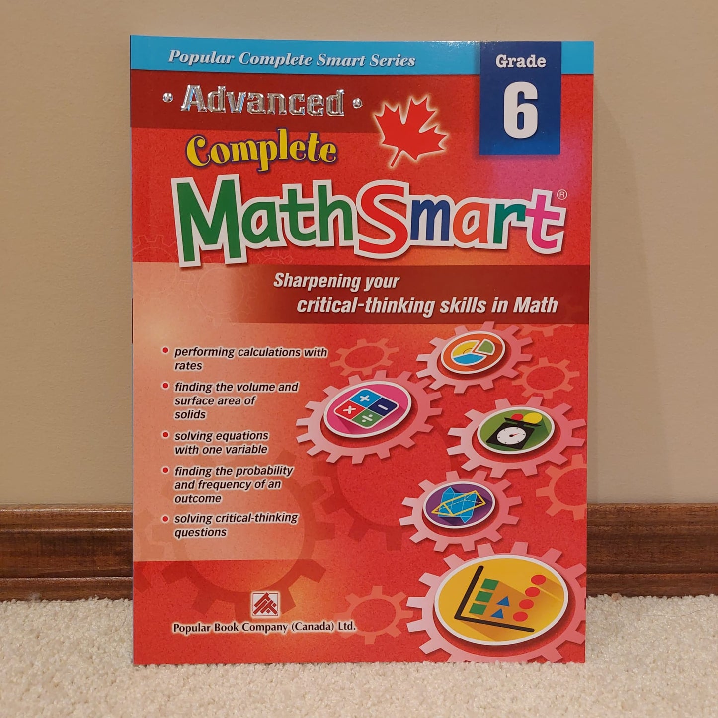 Advanced Complete MathSmart - Grade 6 (Book)