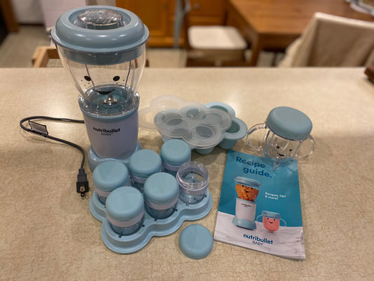 Nutri Bullet baby food blender and prep system