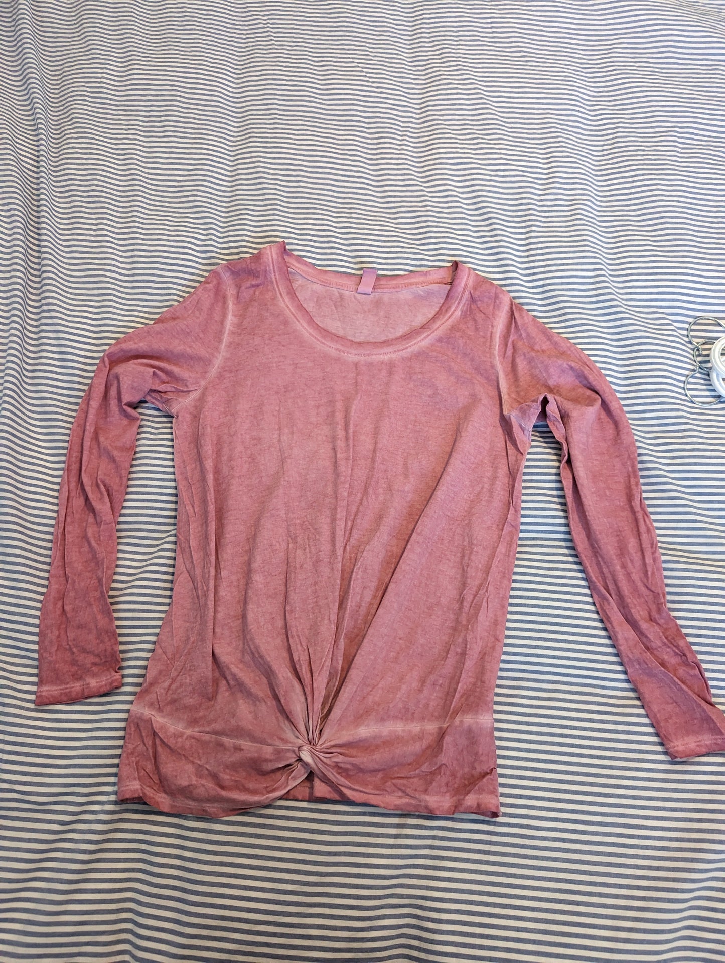 Old Navy Maternity, Long sleeve Shirt, Pink, Medium