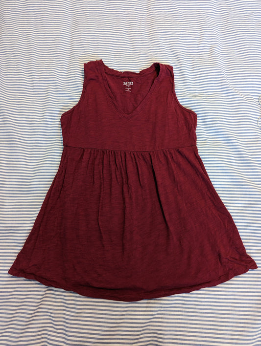 Old Navy Maternity Tank Top, Dark Pink, Medium