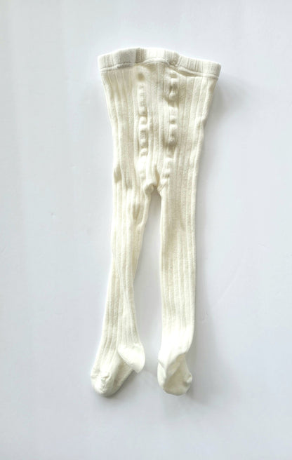 Condor, Basic Rib Tights, ivory, size 00 (3-6 months), NWOT