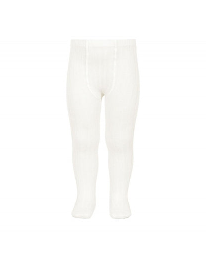 Condor, Basic Rib Tights, ivory, size 00 (3-6 months), NWOT