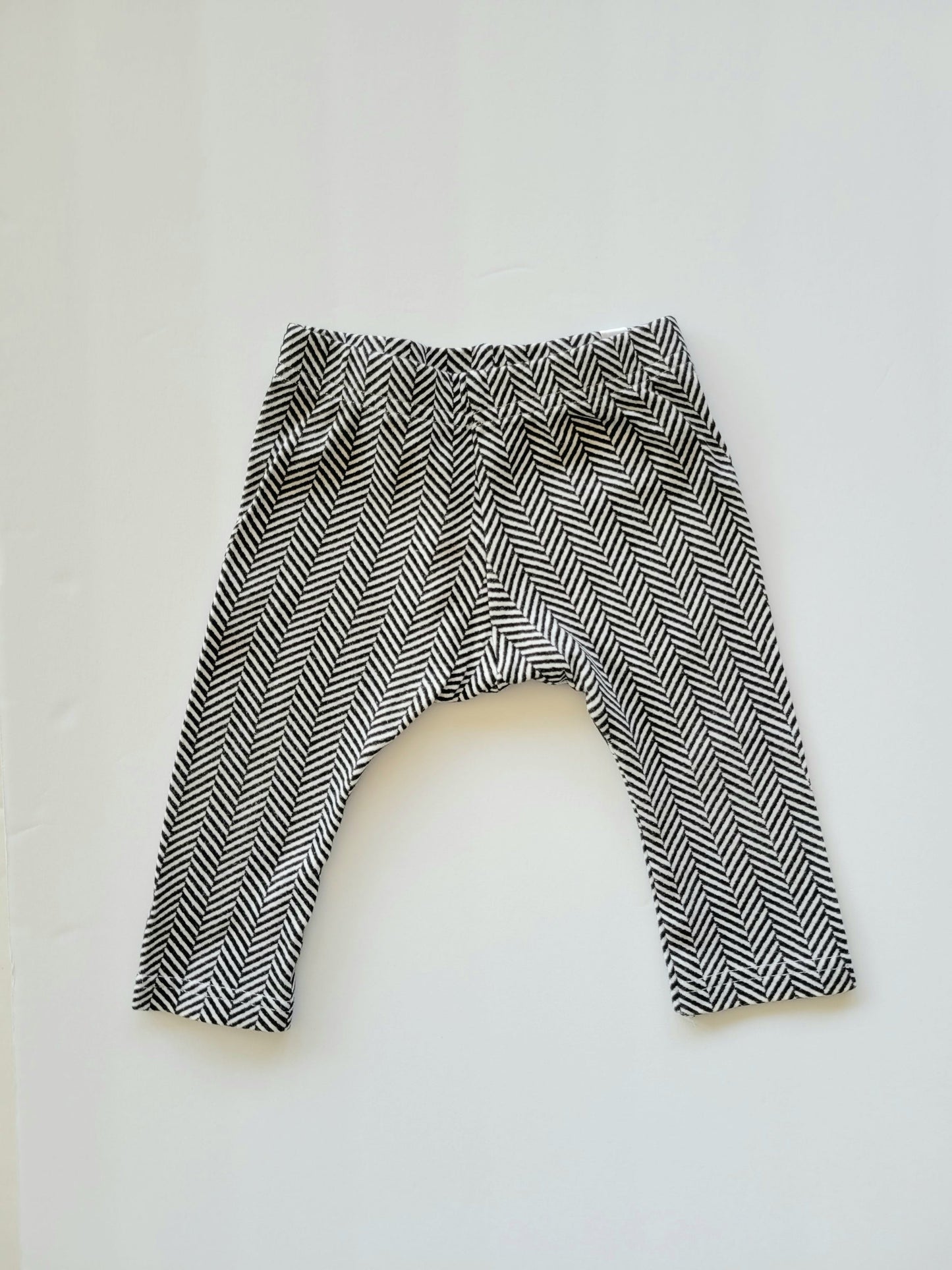My Mila, herringbone leggings, 6-12 months, Kids 9 Month (6-9M)