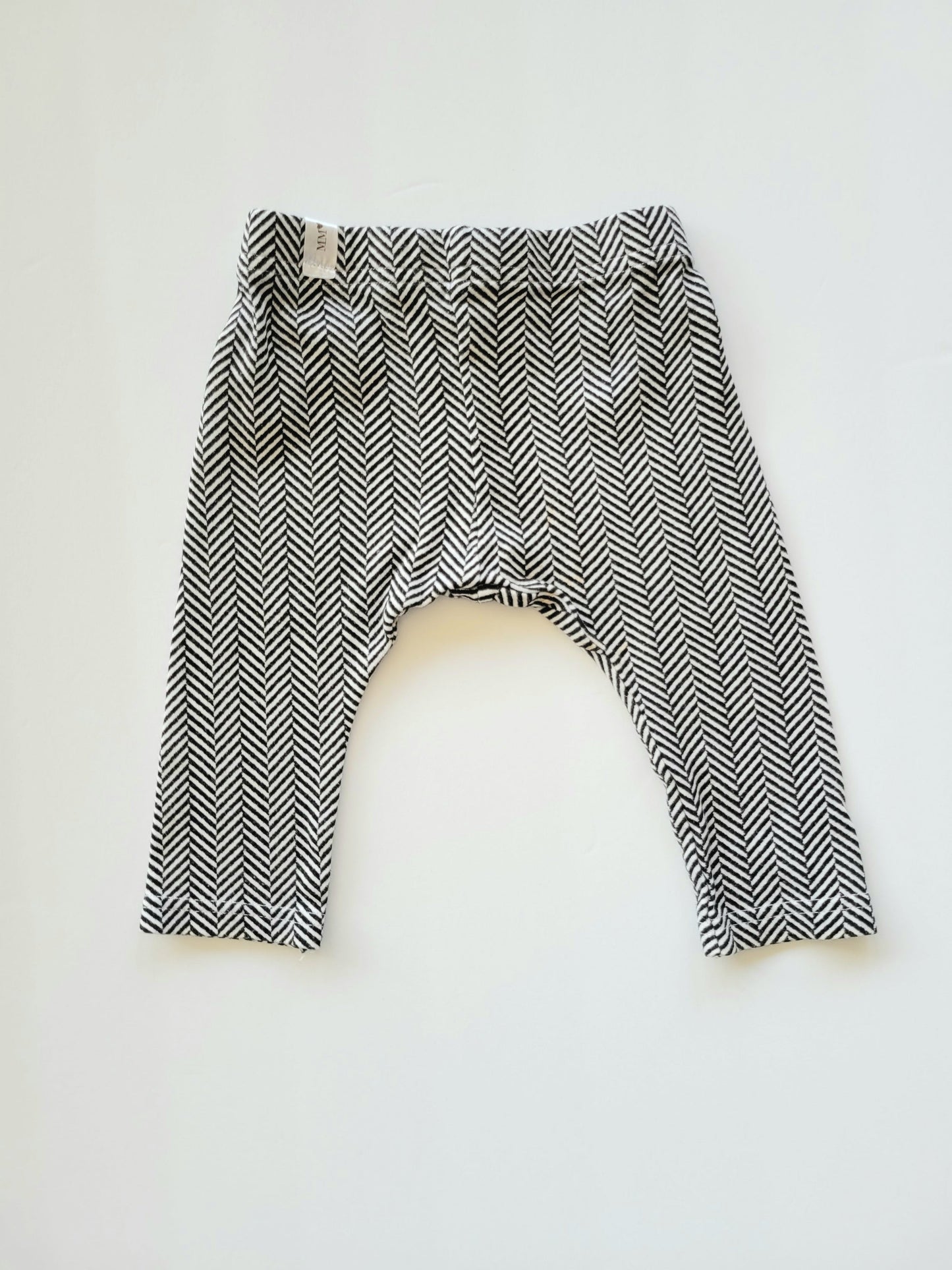 My Mila, herringbone leggings, 6-12 months, Kids 9 Month (6-9M)