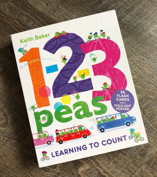 Big Flash Cards - 1-2-3 Peas