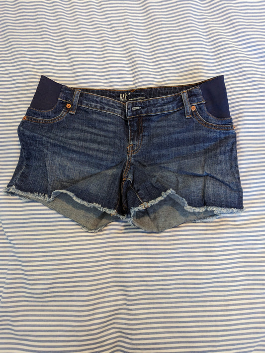 Gap Maternity Denim Shorts, Size 28