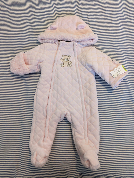 Little Me Pink "Pram" Suit, New with Tags, 3-6 Months