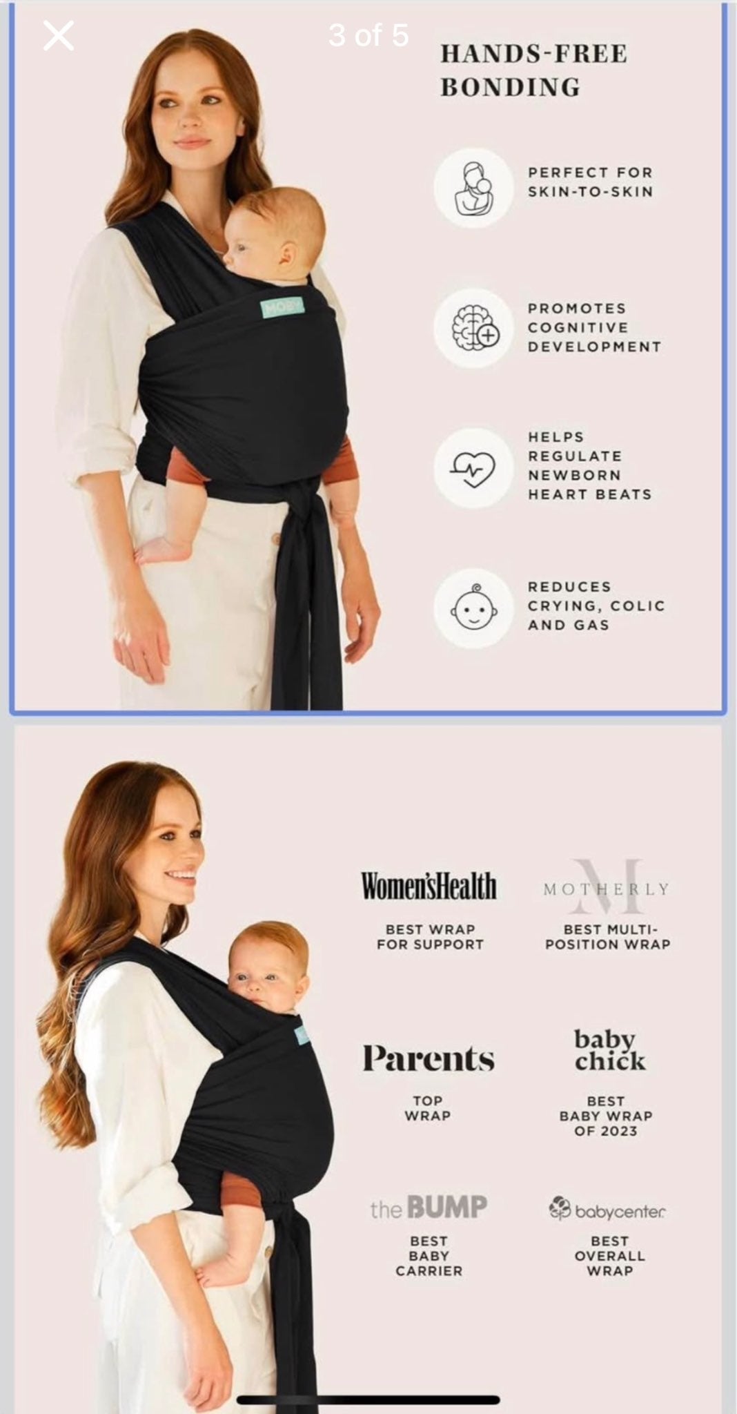 Moby Wrap - Black