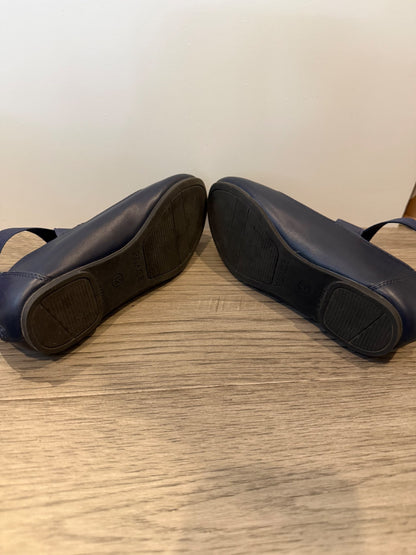 Navy Blue Ballet Flats, Shoes 12 (Toddler:2-4yr)