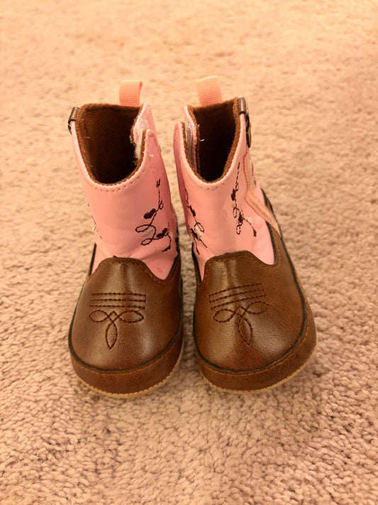 Baby girl cowgirl booties, Shoes 4 (Baby: 0-12 mth)