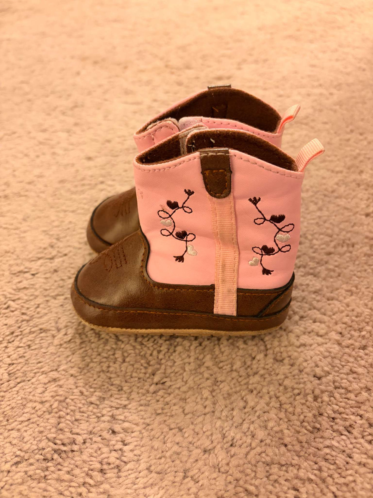 Baby girl cowgirl booties, Shoes 4 (Baby: 0-12 mth)