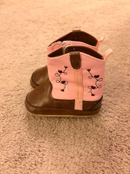 Baby girl cowgirl booties, Shoes 4 (Baby: 0-12 mth)