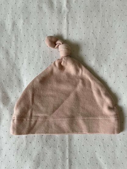 Bundle of 2 Baby Knotted Beanies, Kids 3 Month (0-3M)