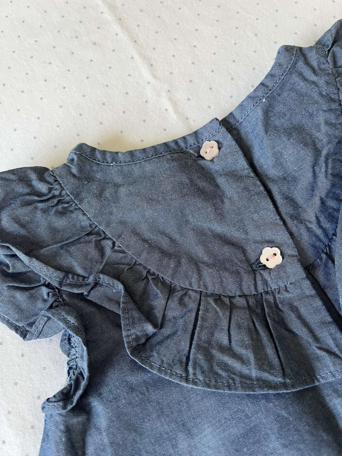 Emma's Garden Floral Embroidered Dress - Baby Girl 12 months, Kids 12 Month (9-12M)