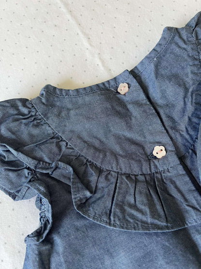 Emma's Garden Floral Embroidered Dress - Baby Girl 12 months, Kids 12 Month (9-12M)