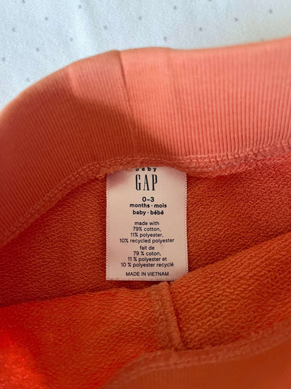 Baby Gap Classic Orange Sweatpants - 0-3 months, Kids 3 Month (0-3M)