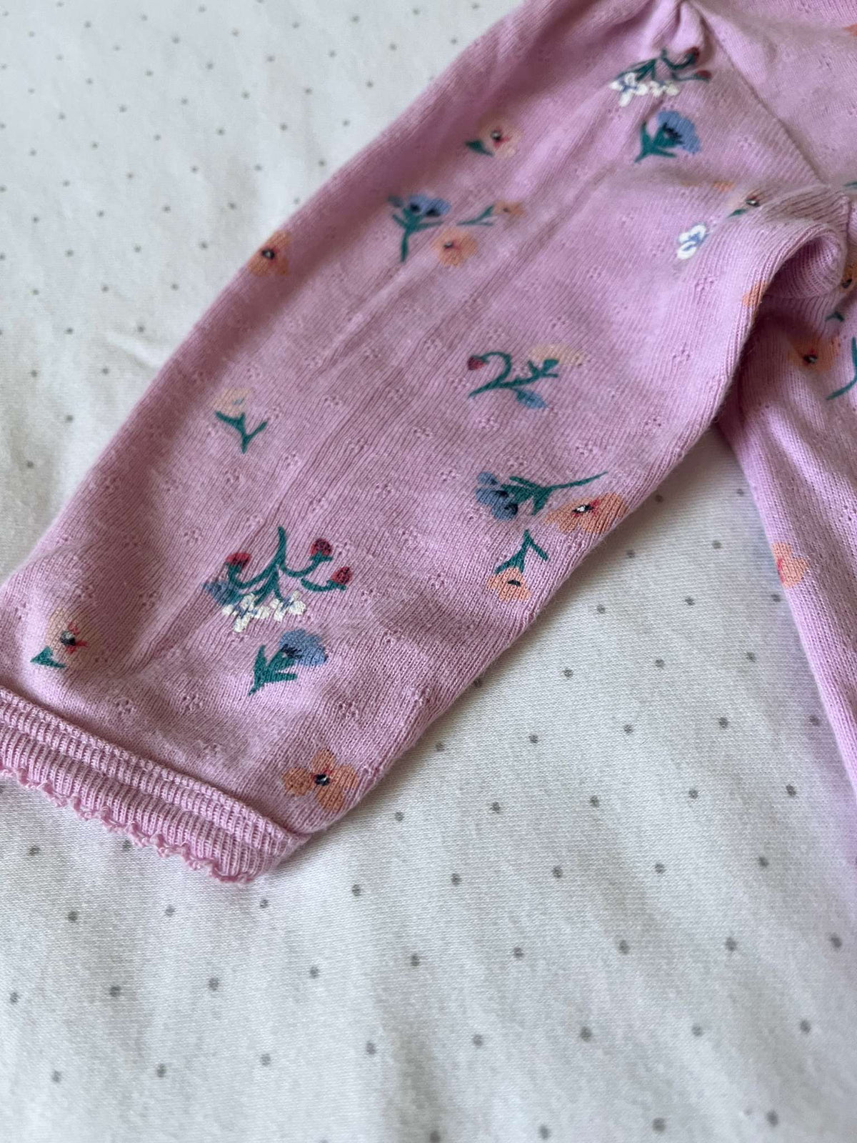 Carter's Floral Onesie Pajama - Baby Girl 6 months, Kids 6 Month (3-6M)