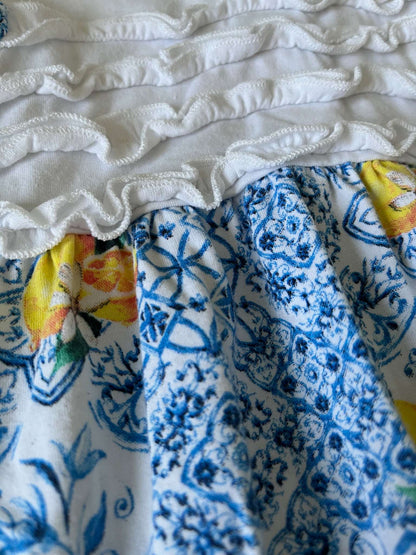 Baby Girl Romper with adorable fruit pattern - 0-3 months, Kids 3 Month (0-3M)