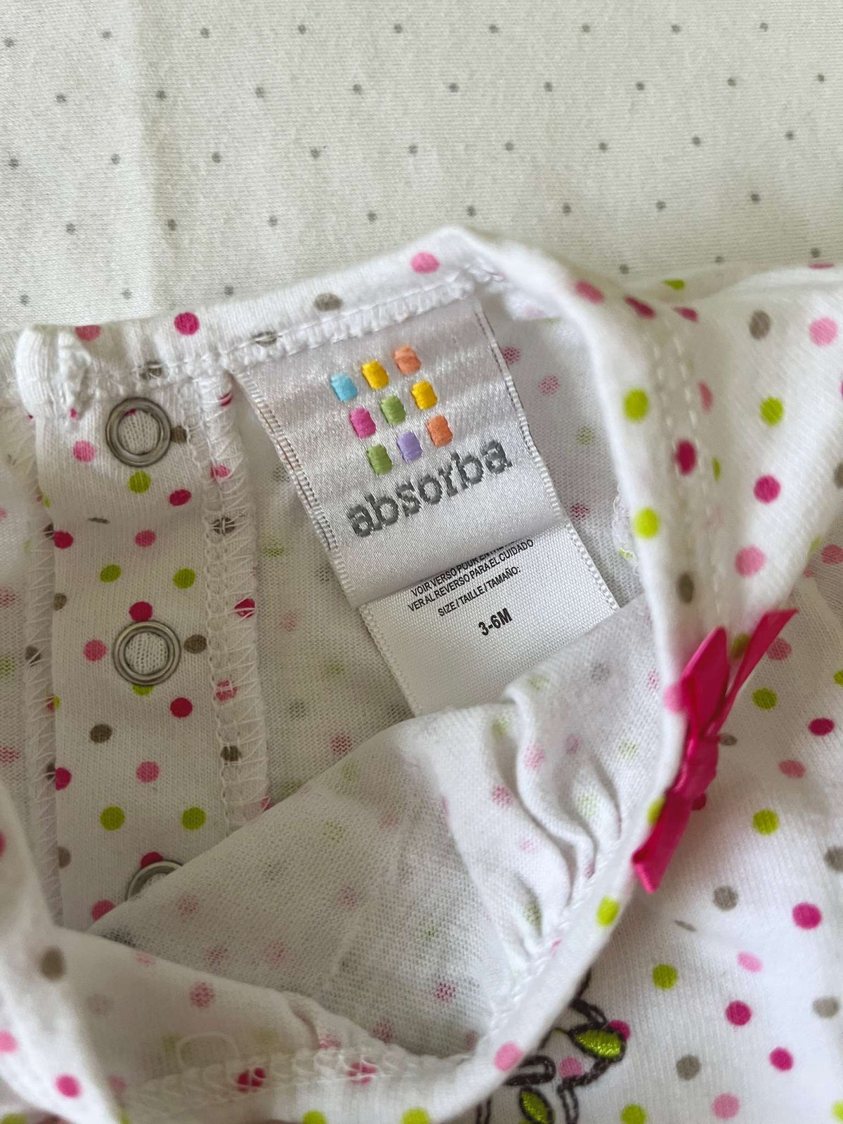 Pink Tutu Elephant & Owl Design Dress - Baby Girl 3-6 months, Kids 6 Month (3-6M)