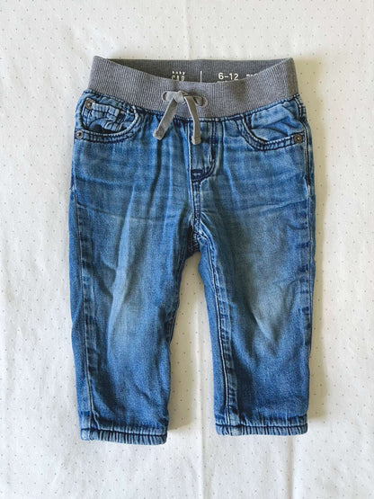 Baby Gap Fleece Lined Jeans - 6-12 months, Kids 12 Month (9-12M)
