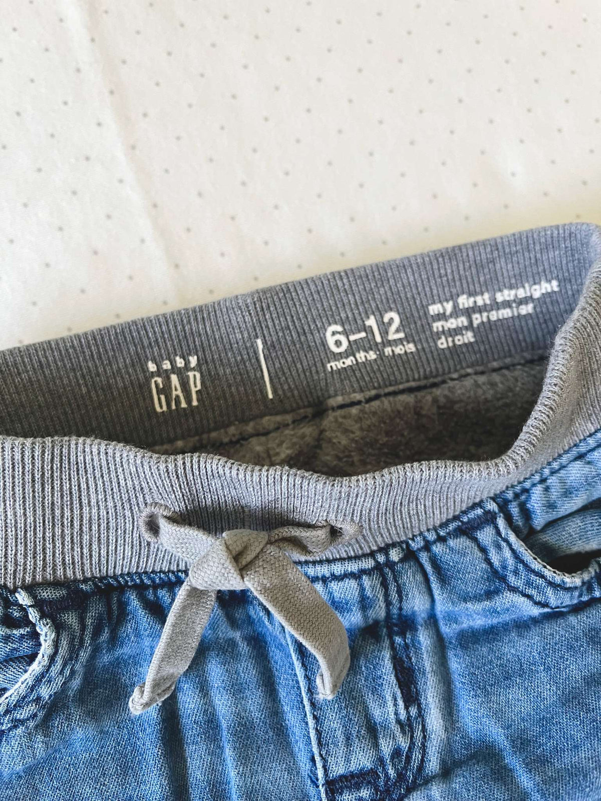 Baby Gap Fleece Lined Jeans - 6-12 months, Kids 12 Month (9-12M)