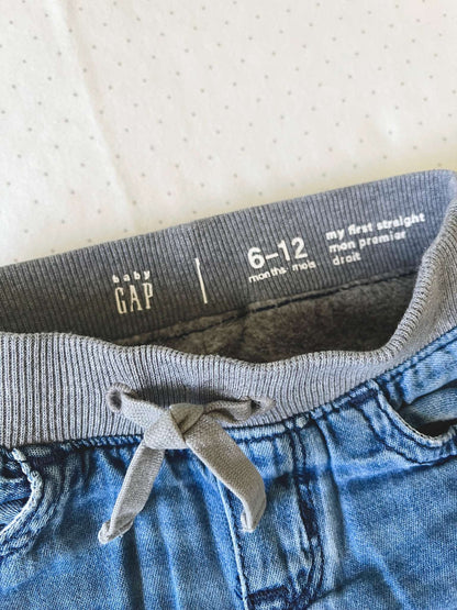 Baby Gap Fleece Lined Jeans - 6-12 months, Kids 12 Month (9-12M)