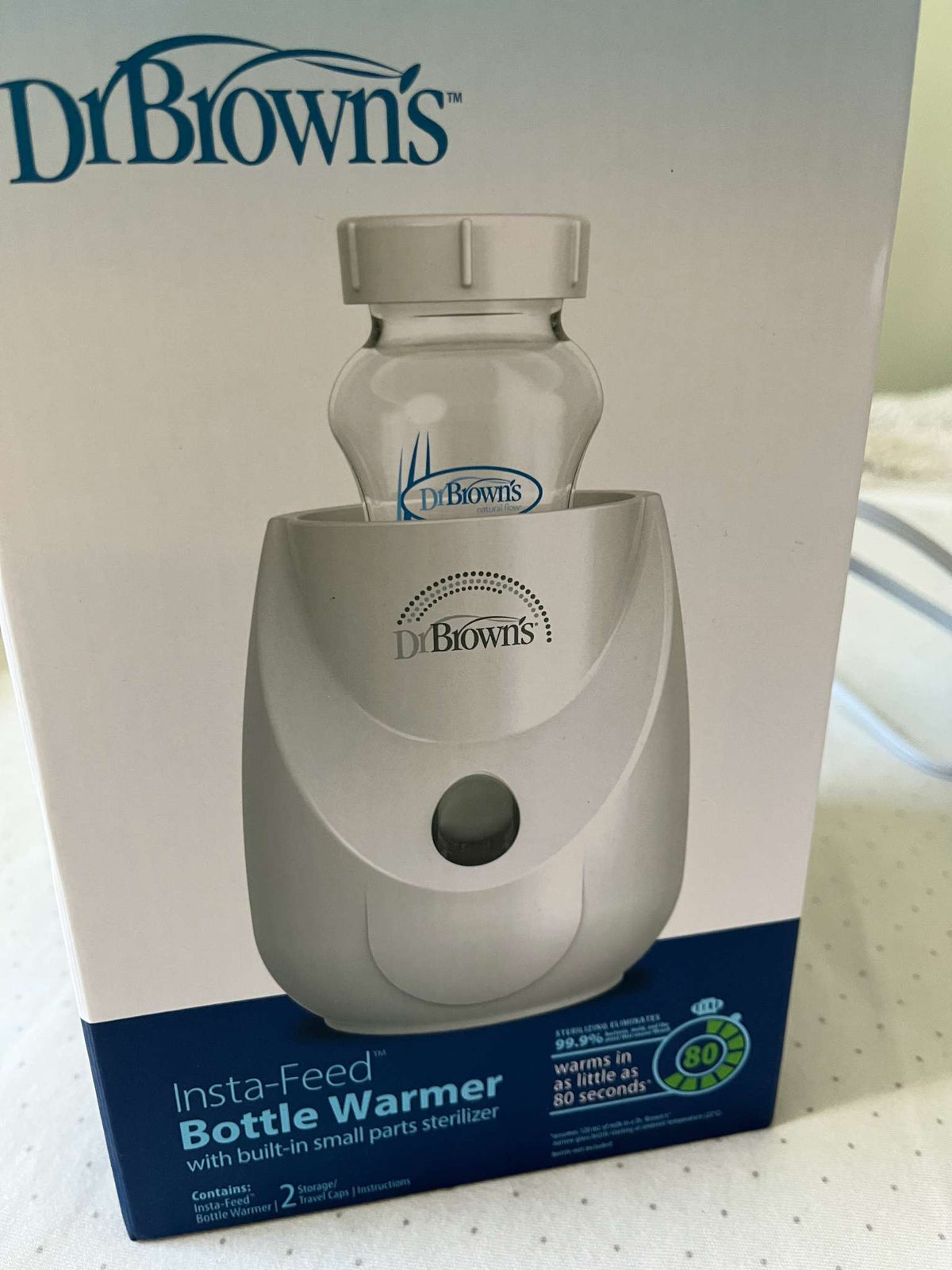 Dr. Brown's Bottle Warmer Set with Brand New Anti-Colic Bottles