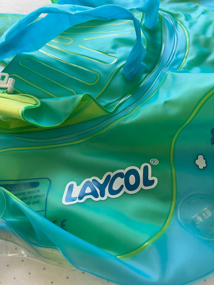 Laycol Baby Pool Float with UPF50+ Sun Canopy