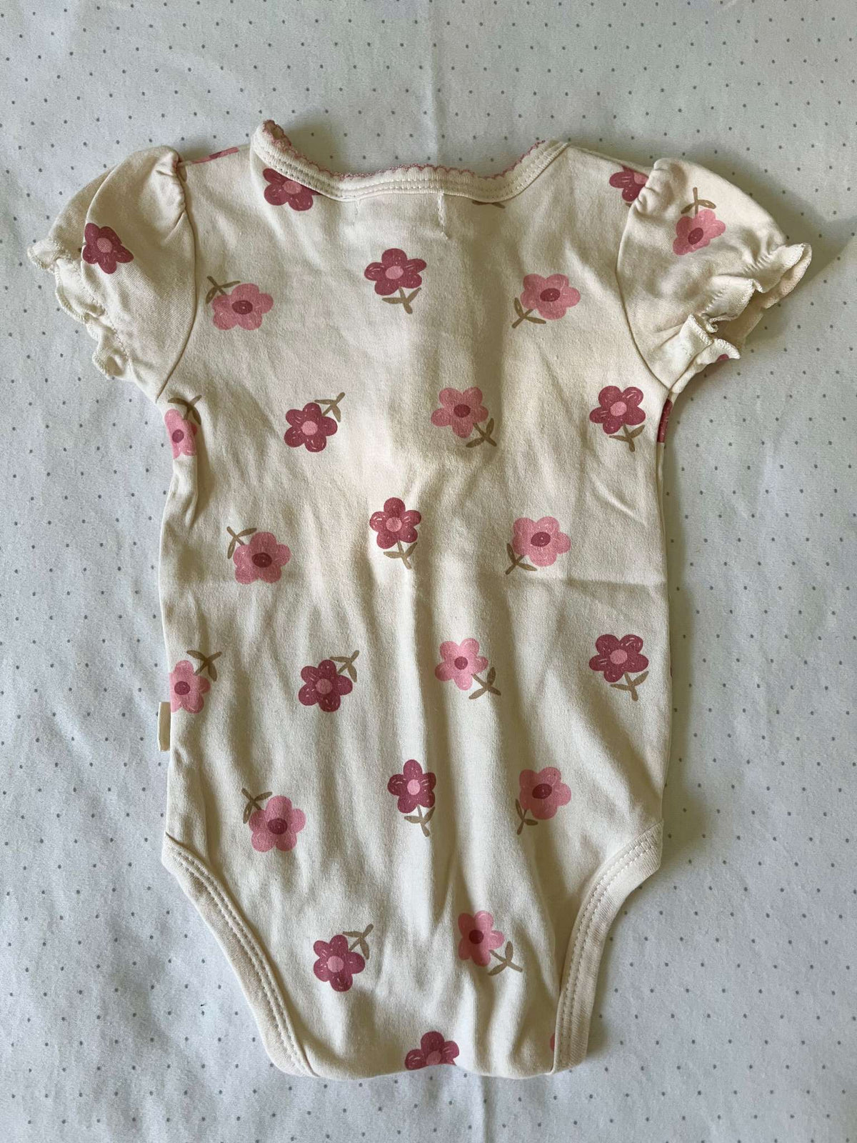 Rabbit + Bear Organic Two Piece Outfit with matching headband - Baby Girl 6-9 months, Kids 9 Month (6-9M)