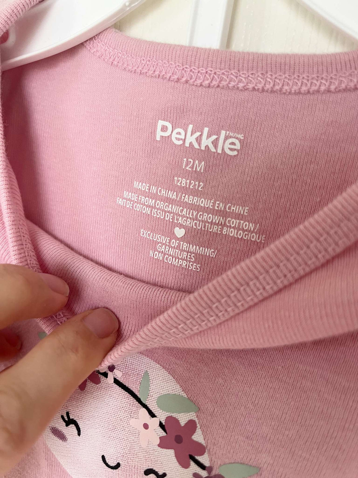 Pekkle Two Piece Pink Happy Planet Outfit - Baby Size 12 months, Kids 12 Month (9-12M)